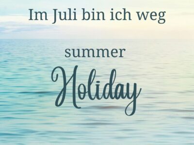 Sommerpause im Juli